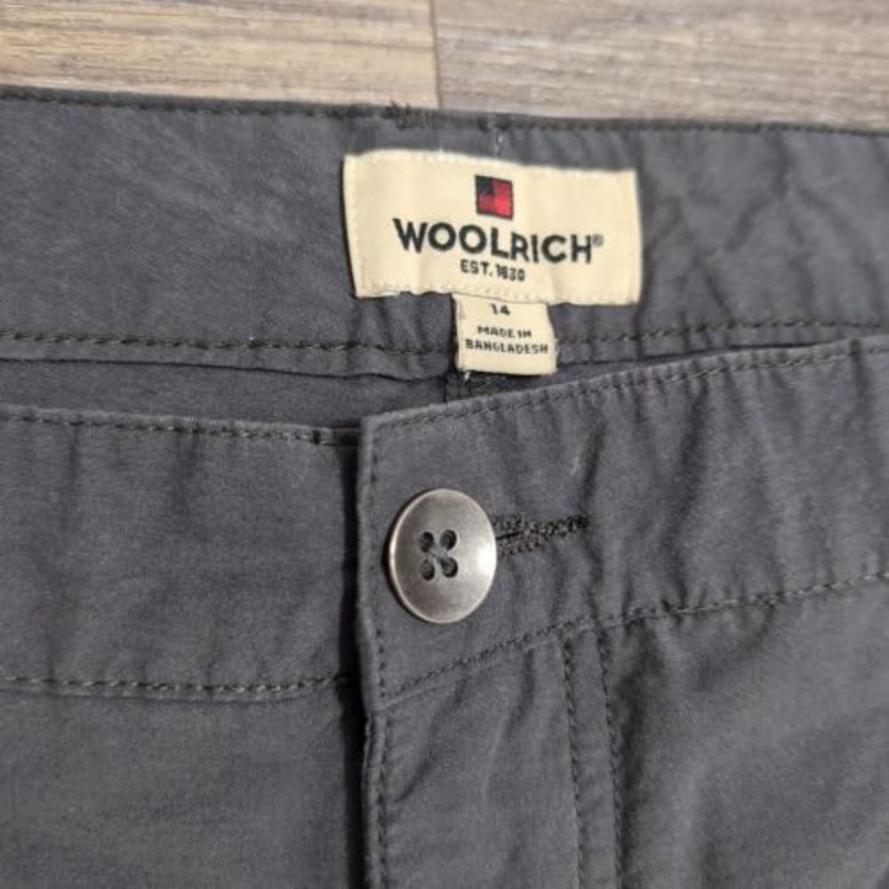 Woolrich Women's 14‎ Classic Capri Cargo Pants Lightweight Straight Hiking 32G